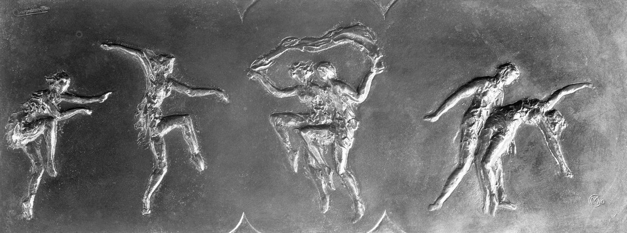 Pavlova danst de Herfst Bacchanaal, ca. 1911 door Maurice Charpentier mio