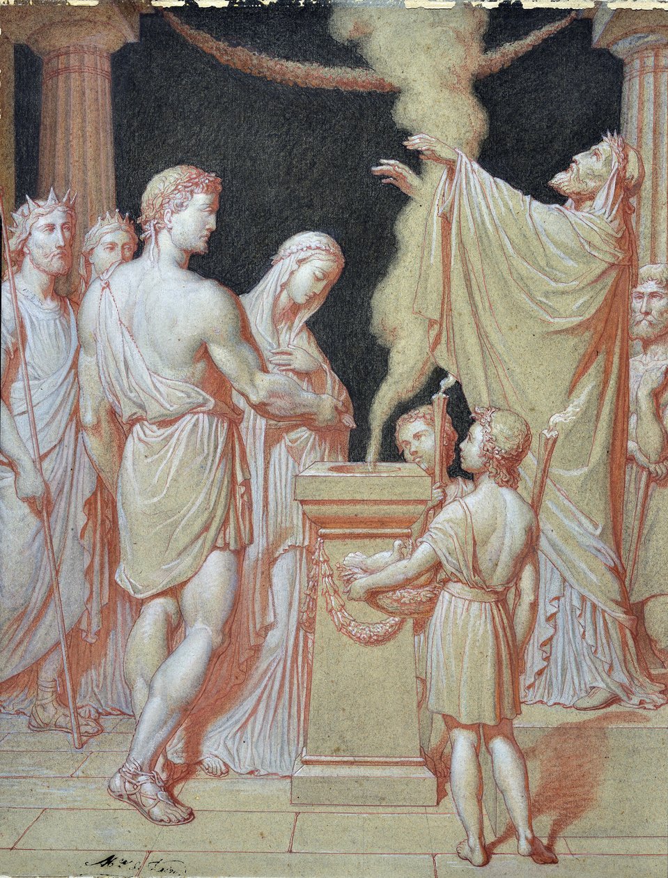 De bruiloft van Hercules door Maurice De Vaines