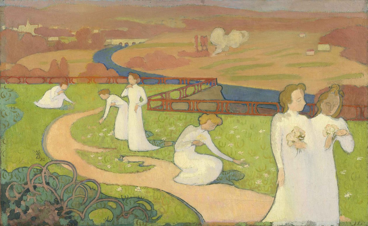 April, 1892 door Maurice Denis