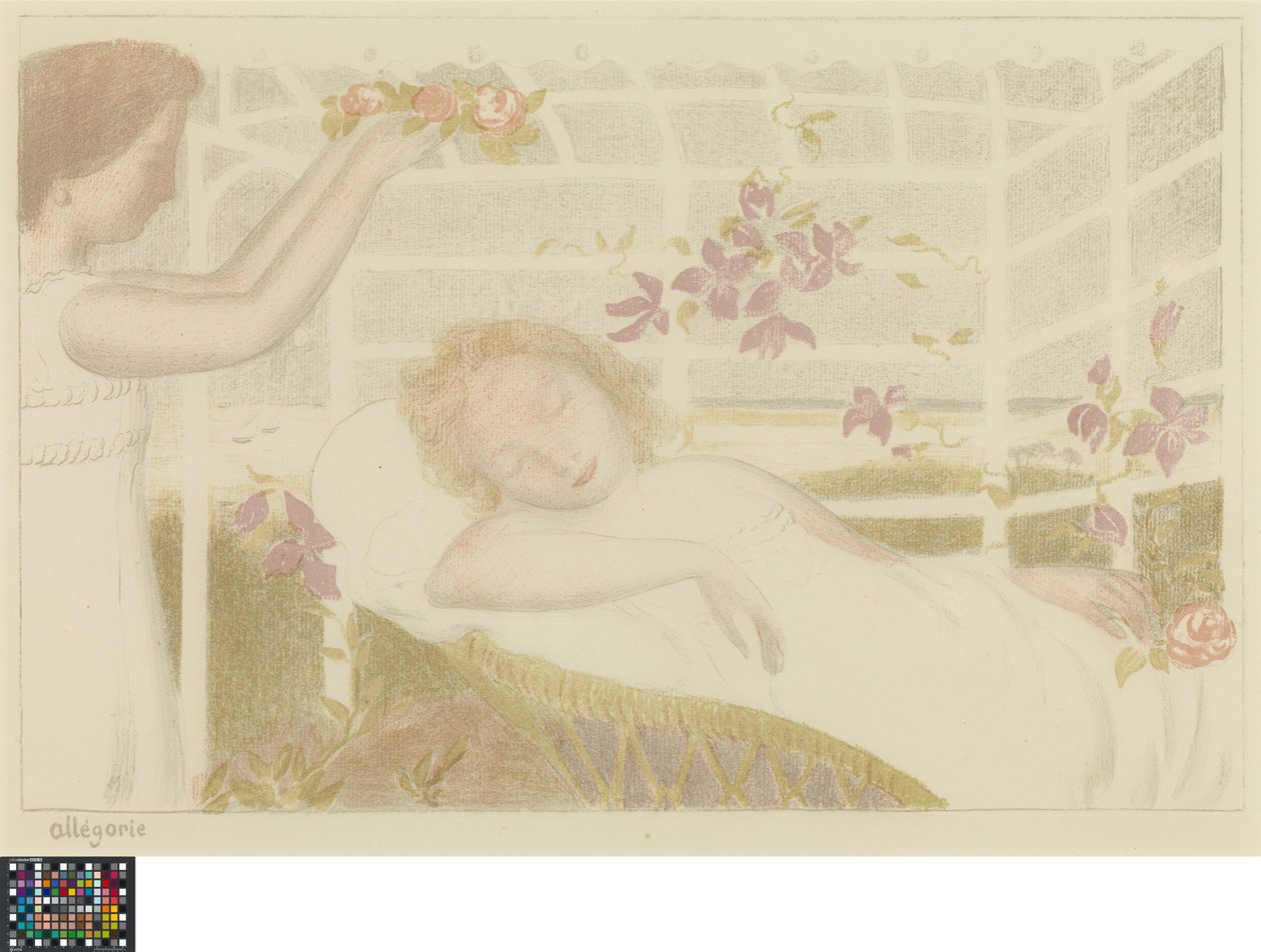 Dutch: Allégorie, uit de reeks Amour door Maurice Denis