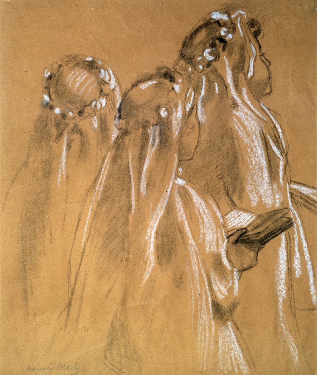 Meisjes met de kransen, 1905-1906 door Maurice Denis
