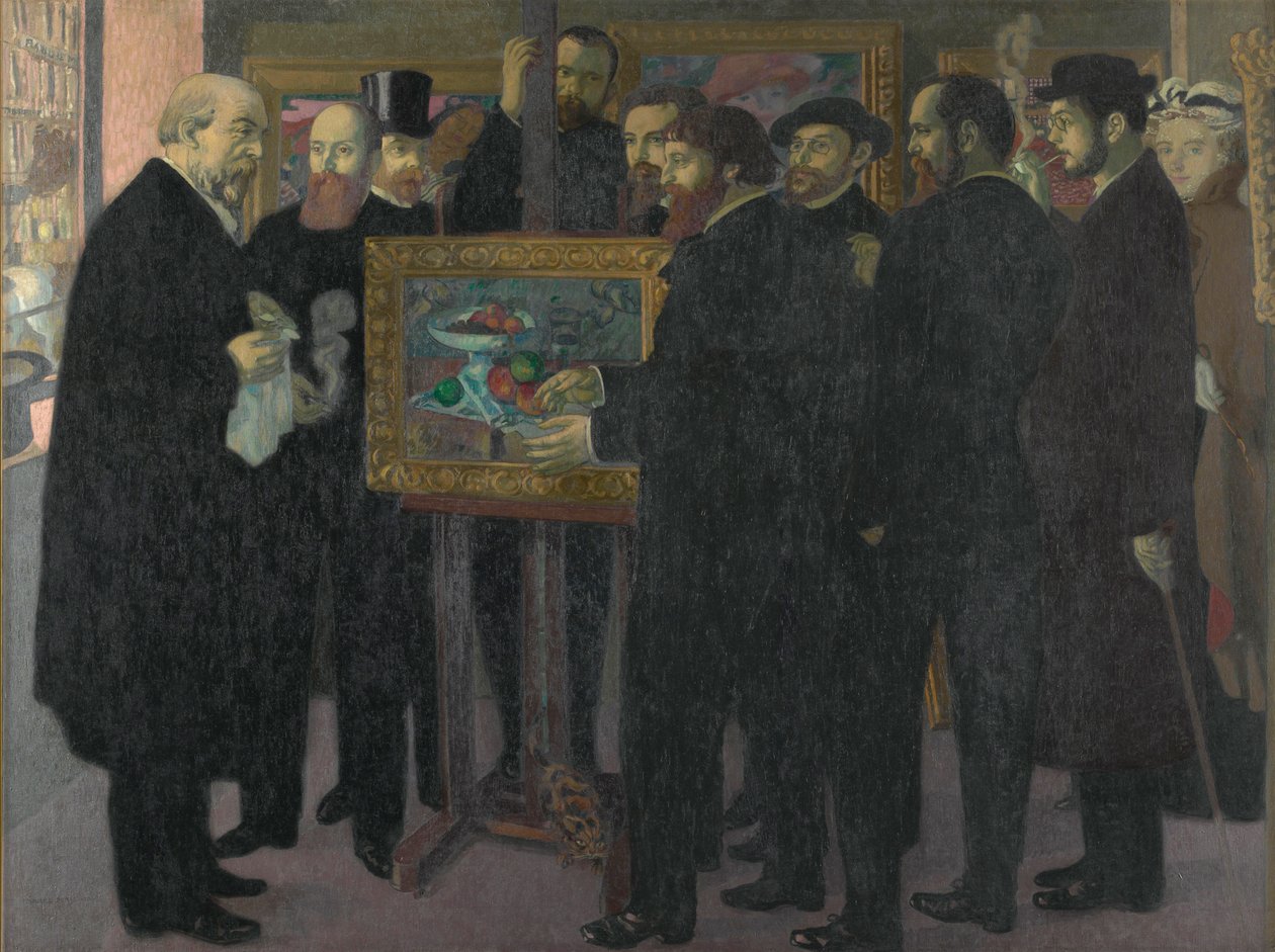 Hulde aan Cézanne, 1900 door Maurice Denis