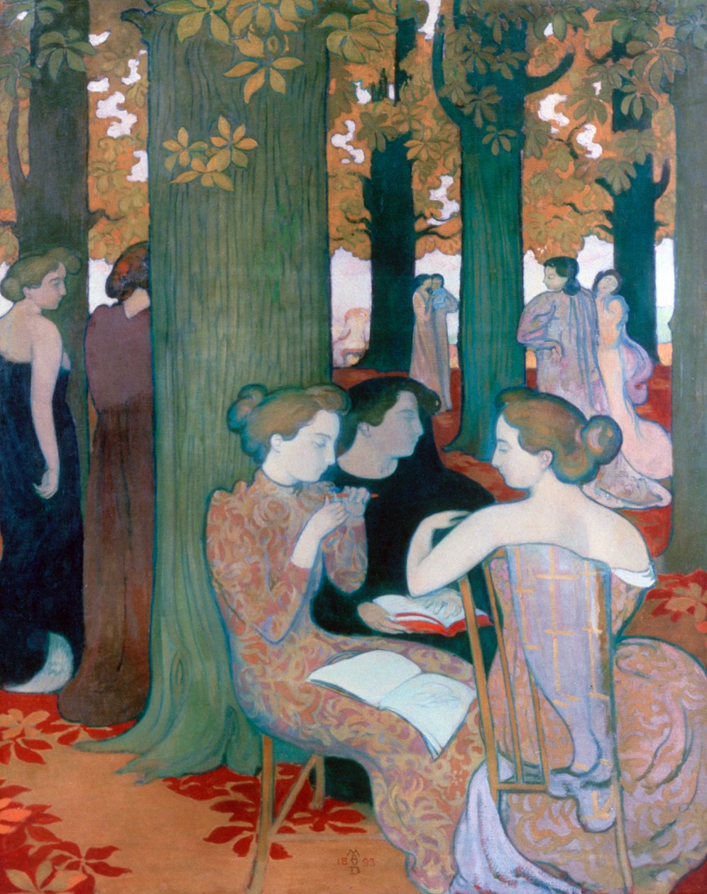 De Muzen, 1893 door Maurice Denis