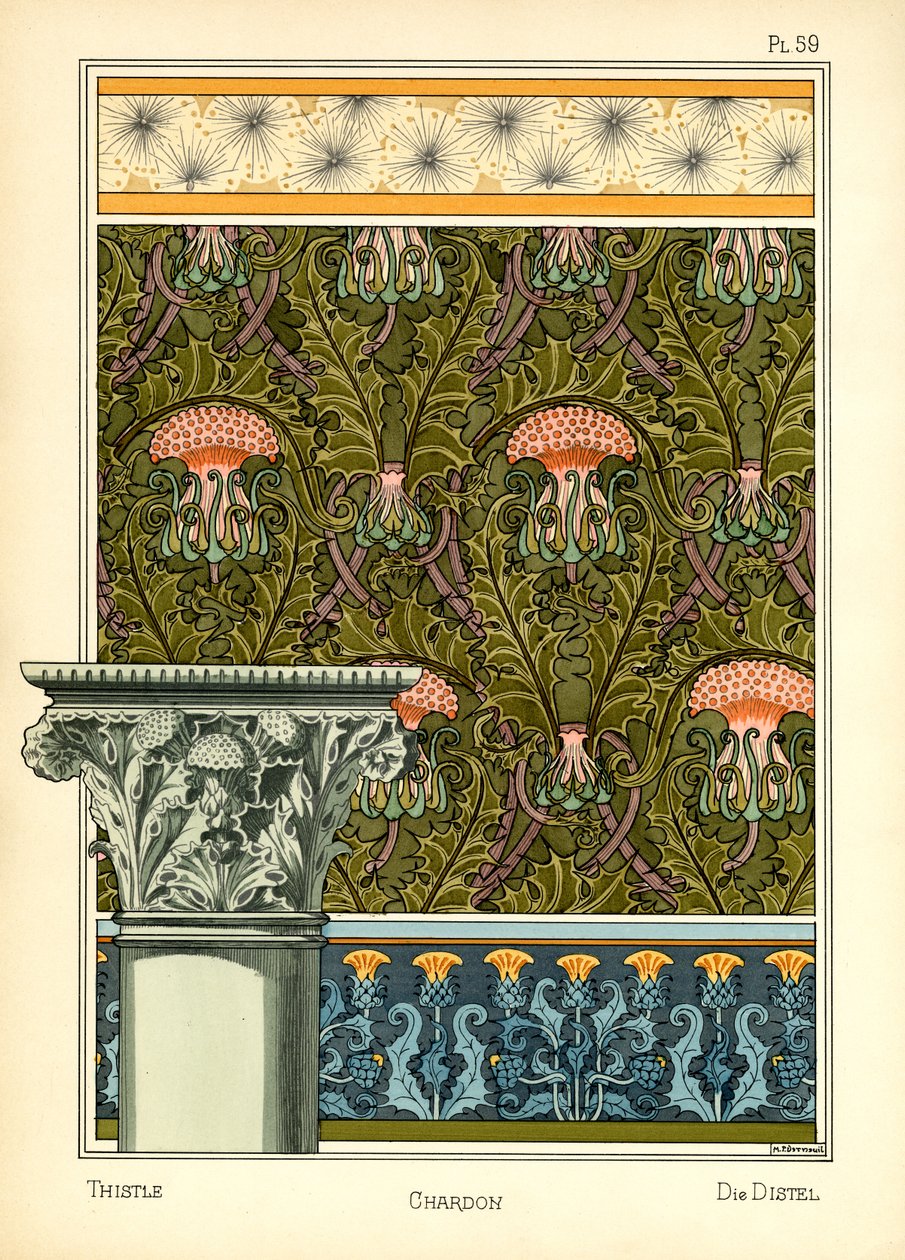 De distel door Maurice Pillard Verneuil