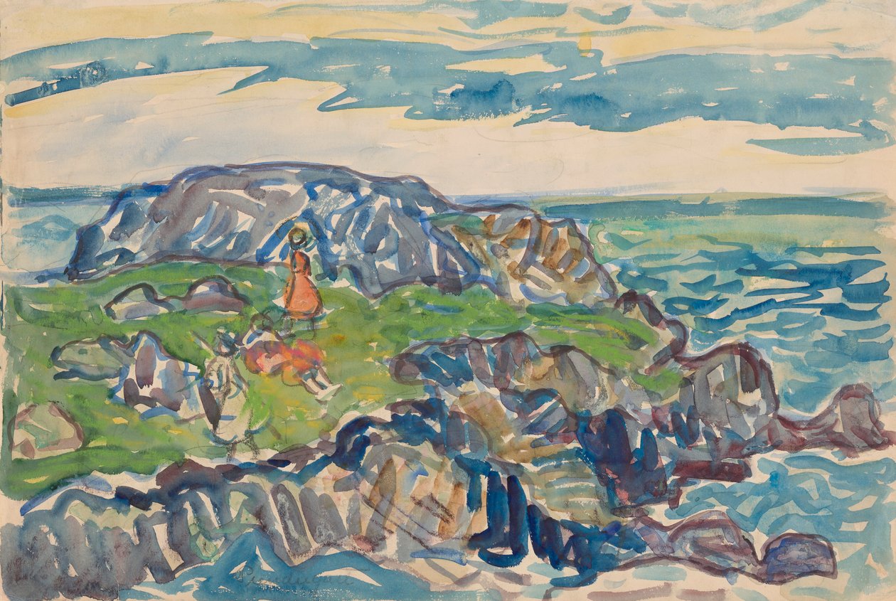 Gloucester door Maurice Brazil Prendergast