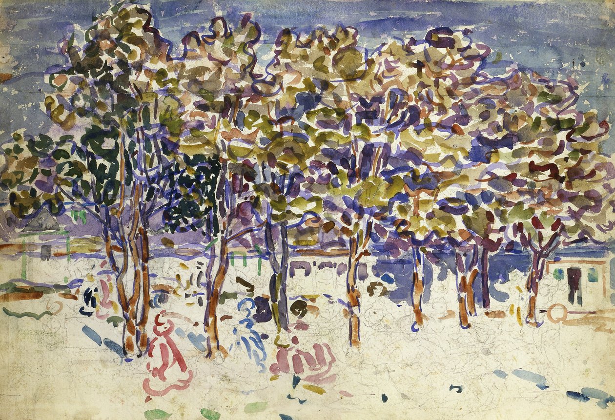 Bomen door Maurice Prendergast