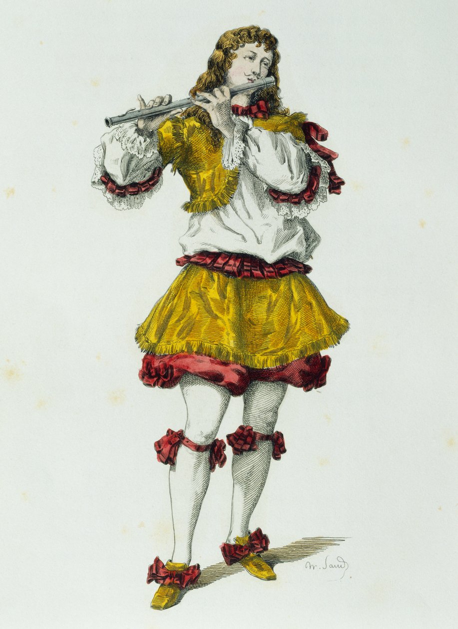 Ottavio in 1688 door Maurice Sand
