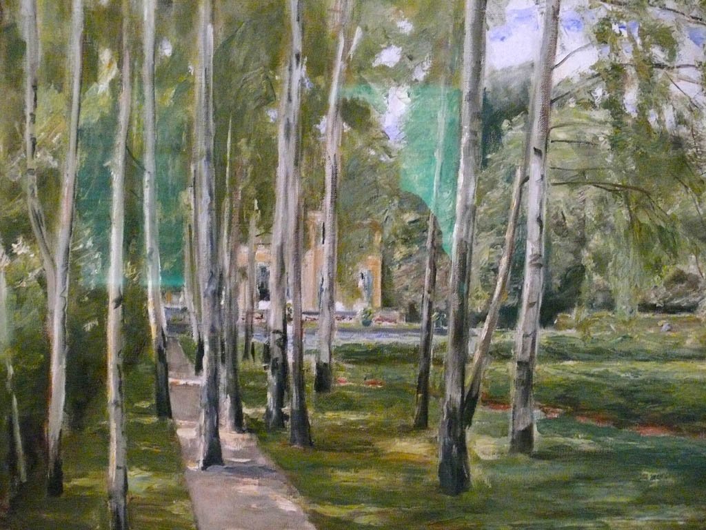 Berkenweg door Max Liebermann