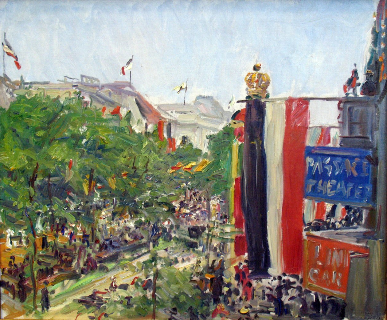 Unter den Linden door Max Slevogt
