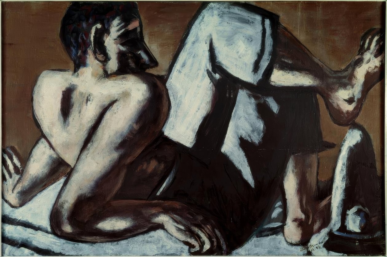 Kunstenaar door Max Beckmann