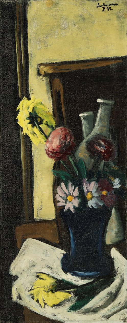 Herfstbloemen door Max Beckmann