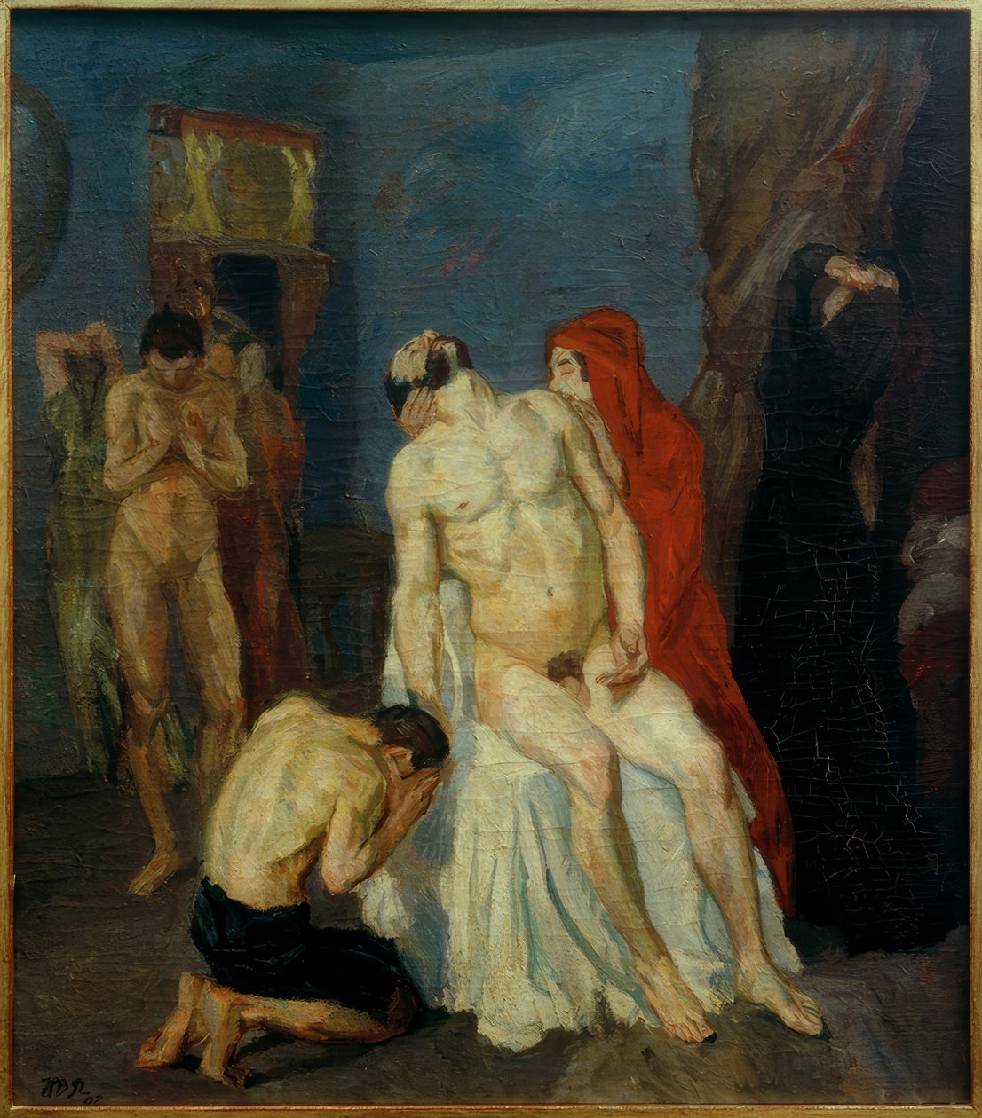 Rouw door Max Beckmann