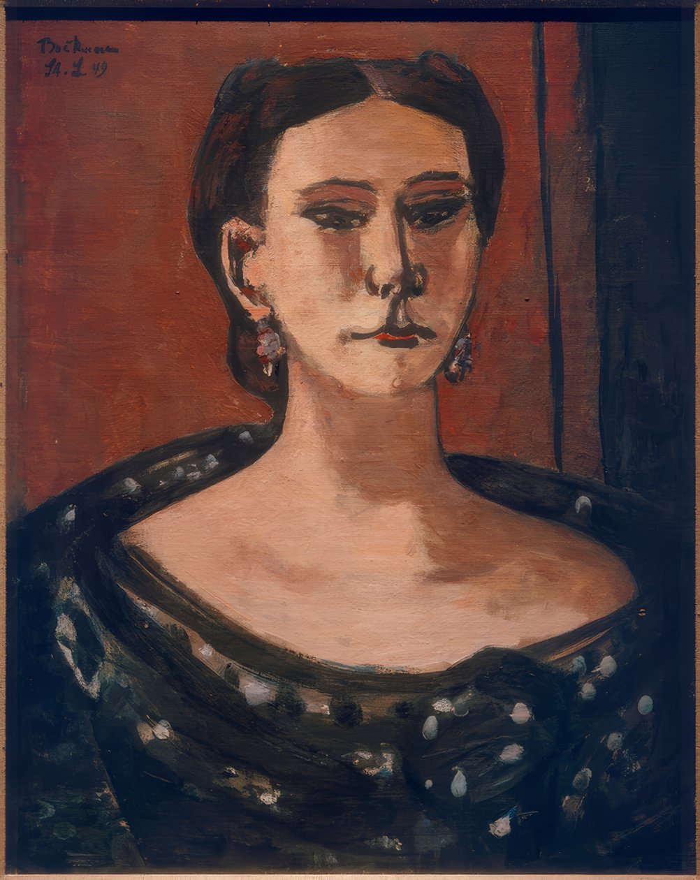 Portret Louise Pulitzer door Max Beckmann