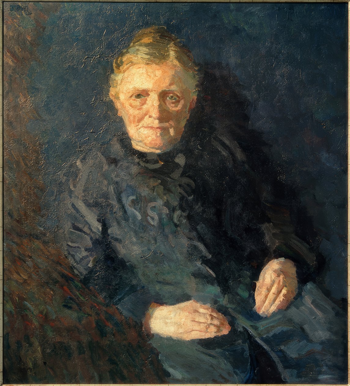 Portret van de Moeder door Max Beckmann
