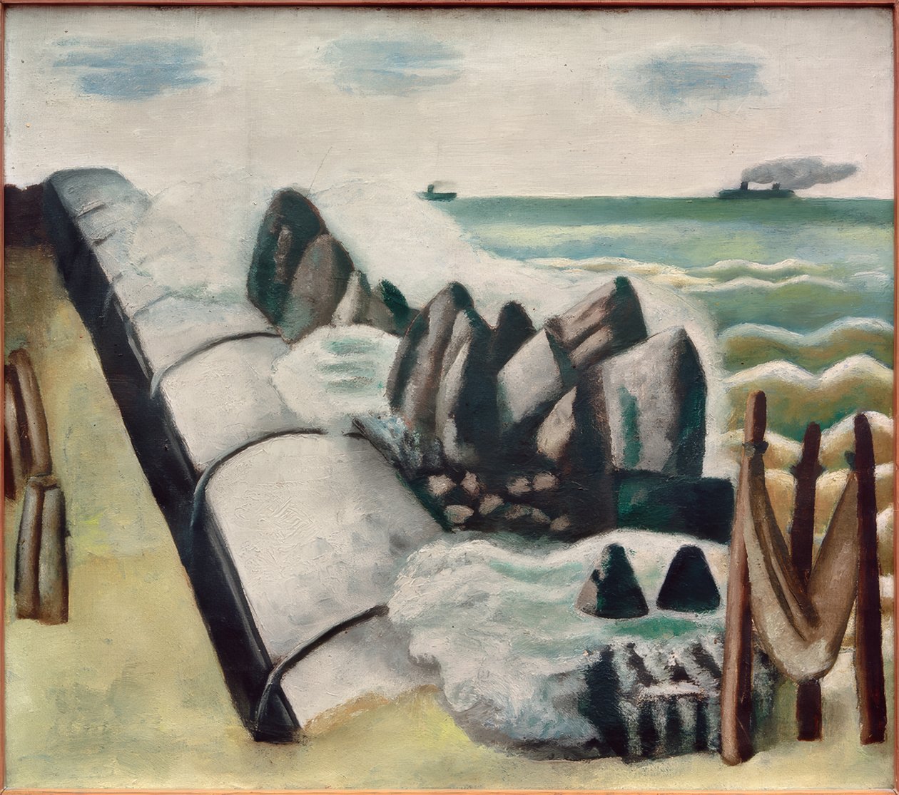 Branding door Max Beckmann