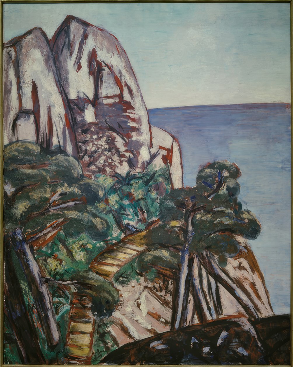 Cap Martin door Max Beckmann