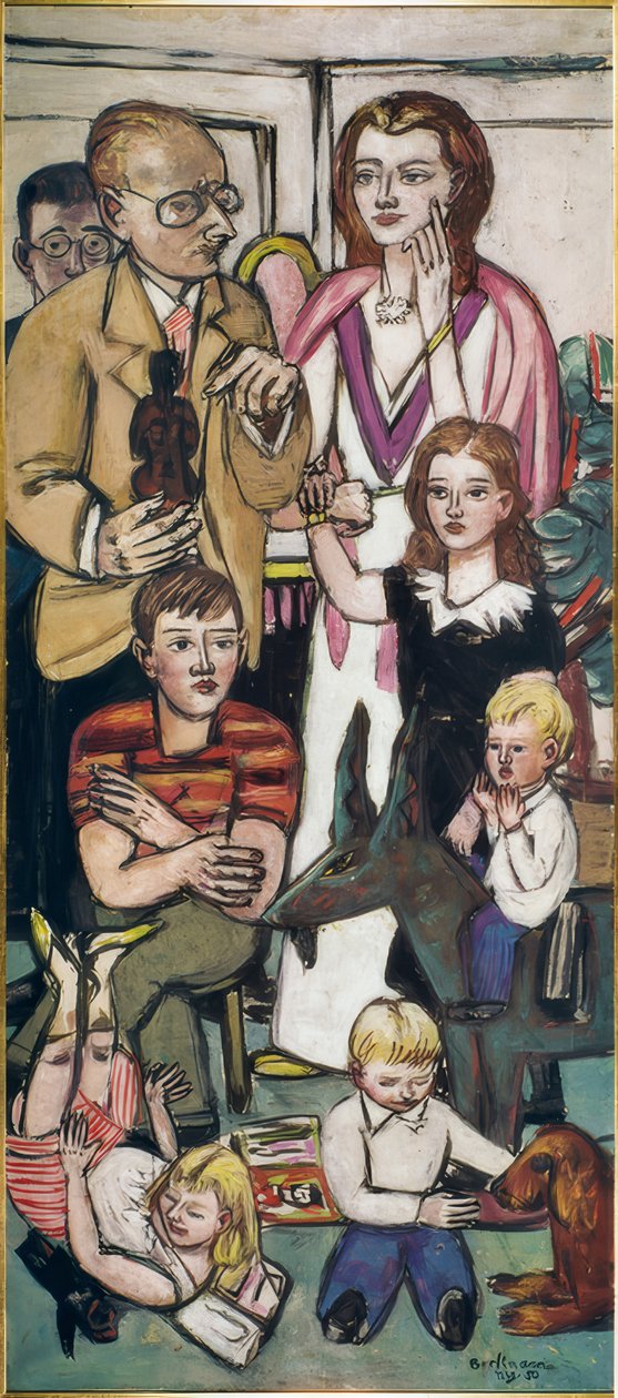 De Familie Hope door Max Beckmann