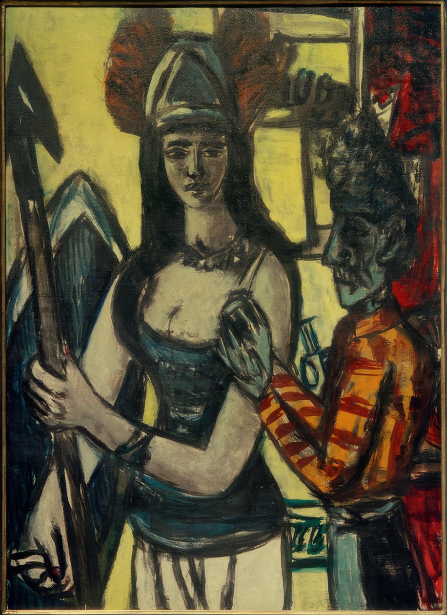 De Walkure door Max Beckmann