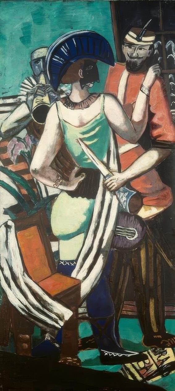 Vastenavond Parijs door Max Beckmann
