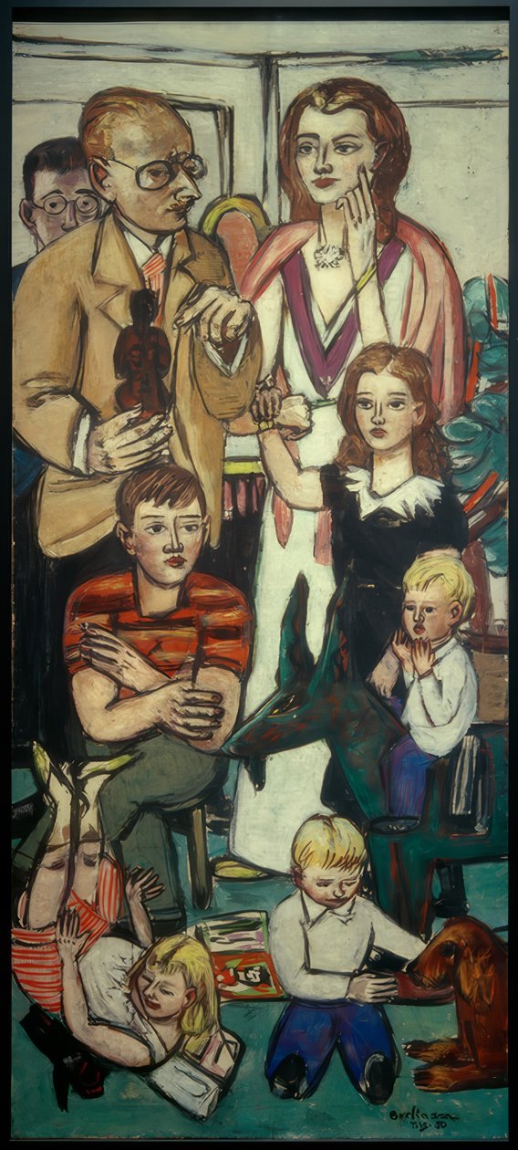 Groepsportret Hope door Max Beckmann