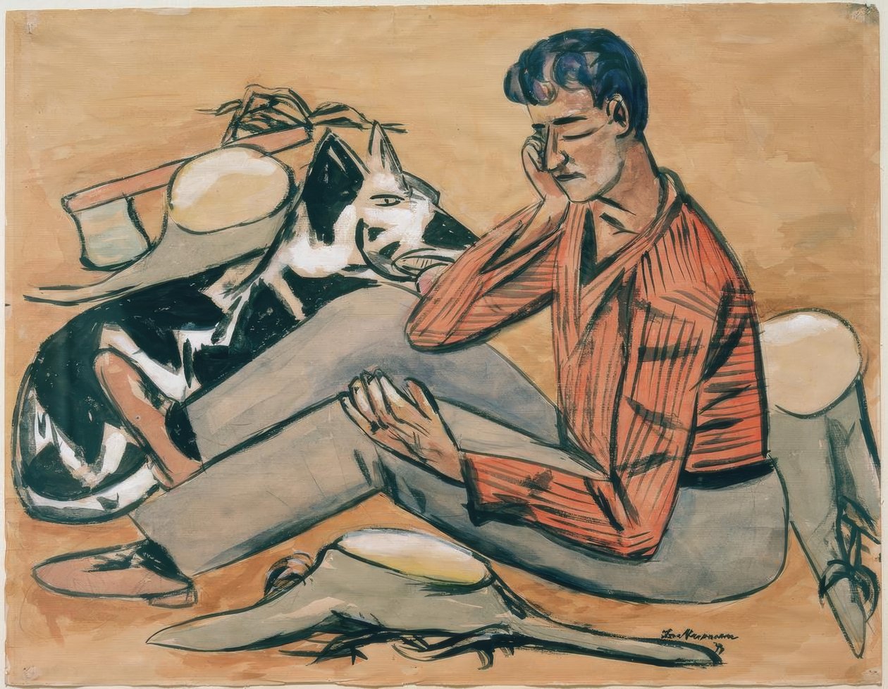 Houthakker door Max Beckmann