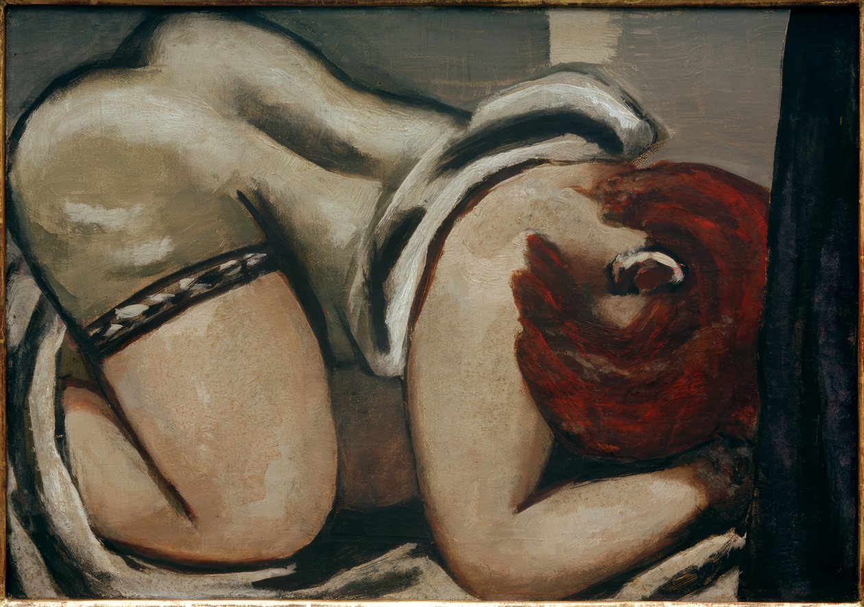 Kruipend door Max Beckmann