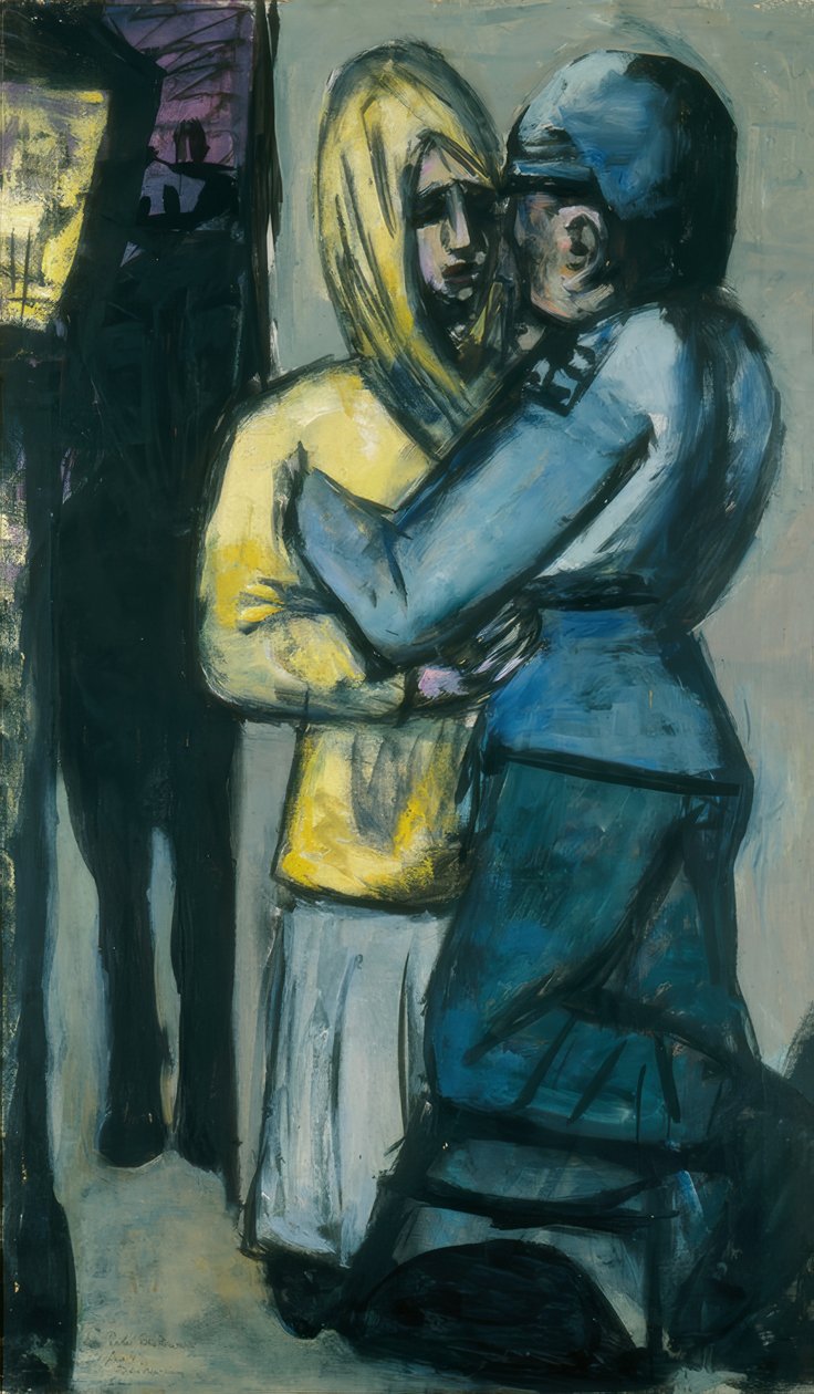Afscheid door Max Beckmann