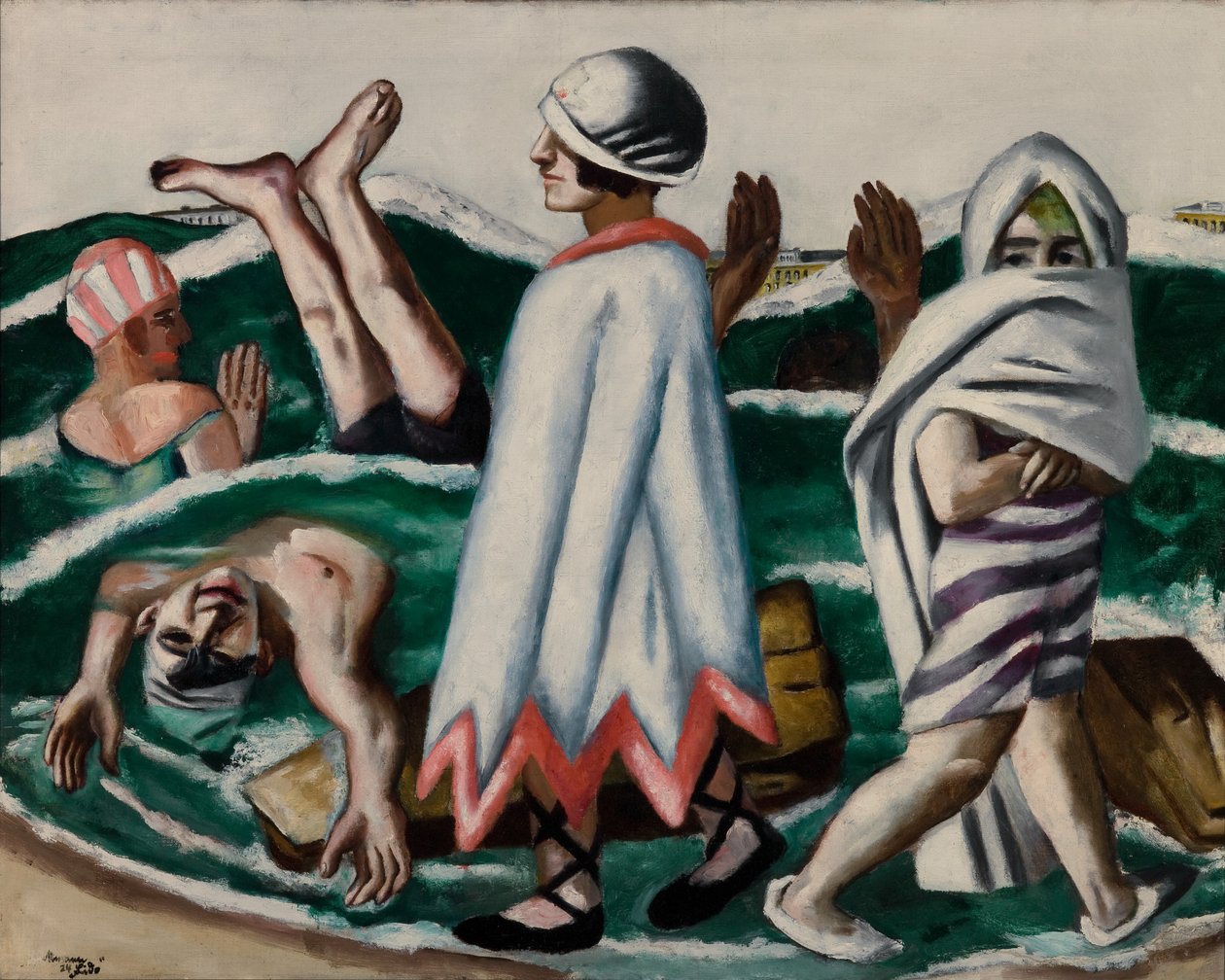 Lido door Max Beckmann
