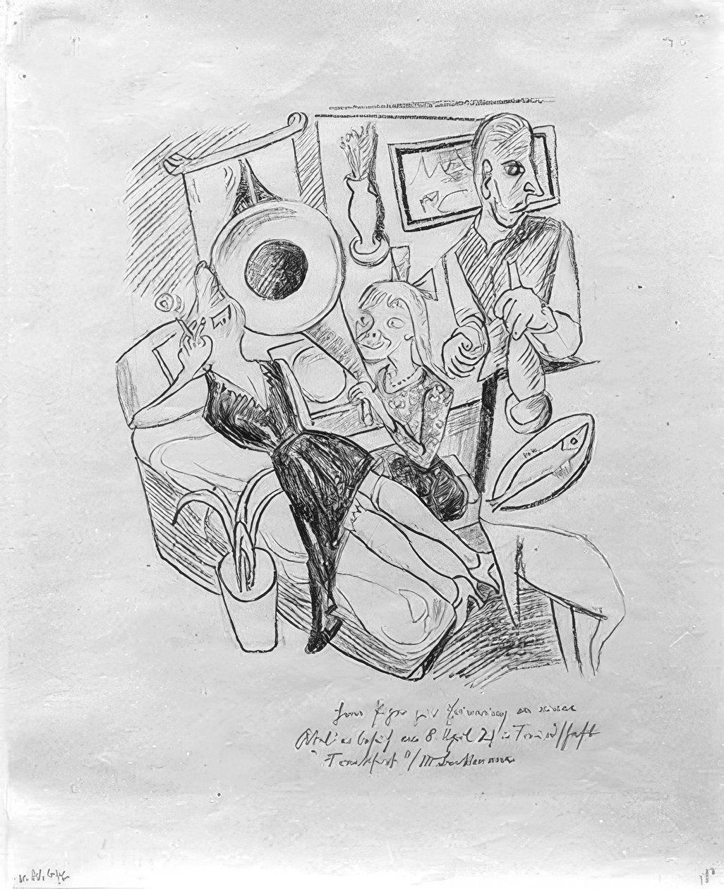 Gemeubileerd door Max Beckmann
