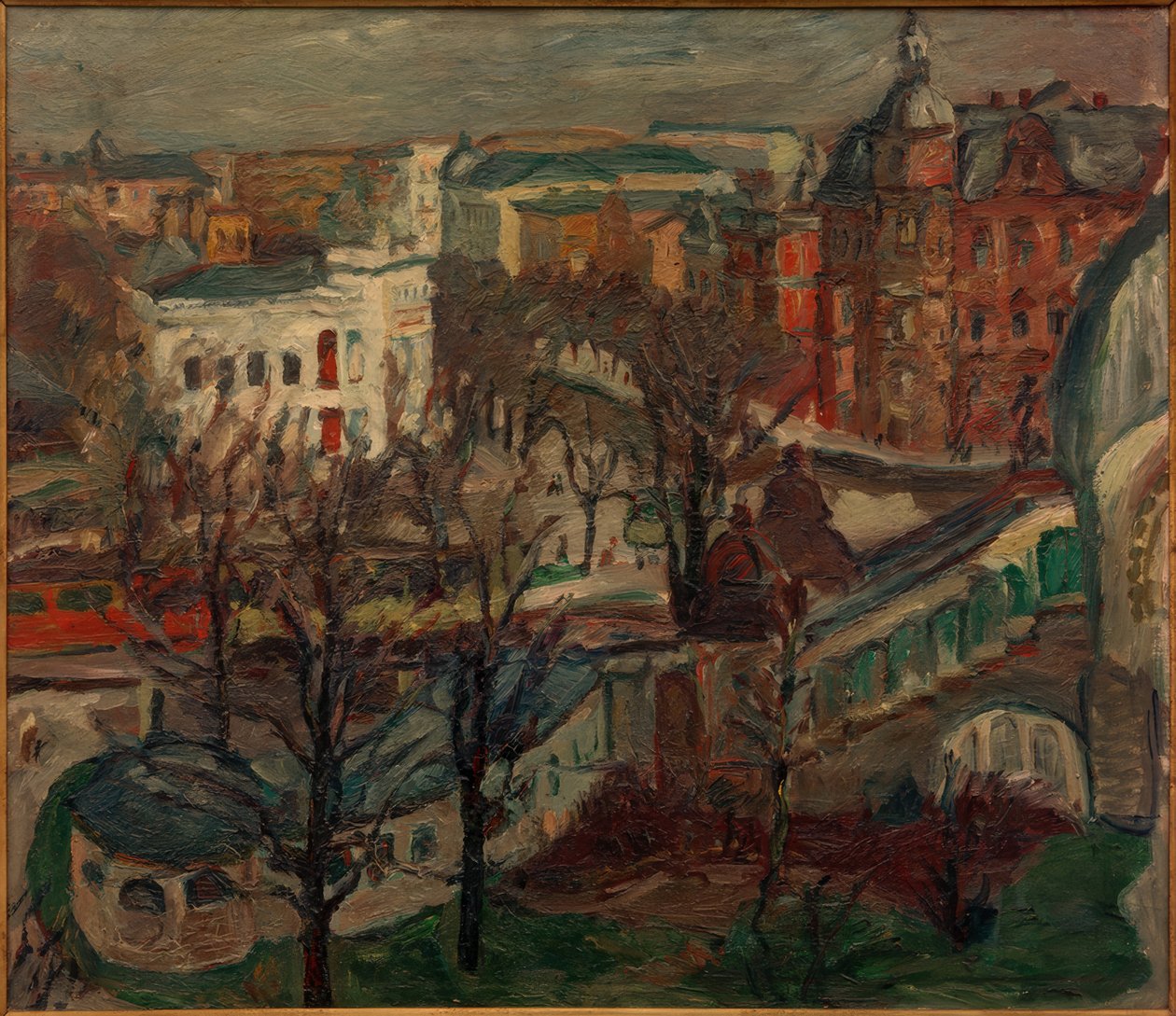 Nollendorfplatz door Max Beckmann