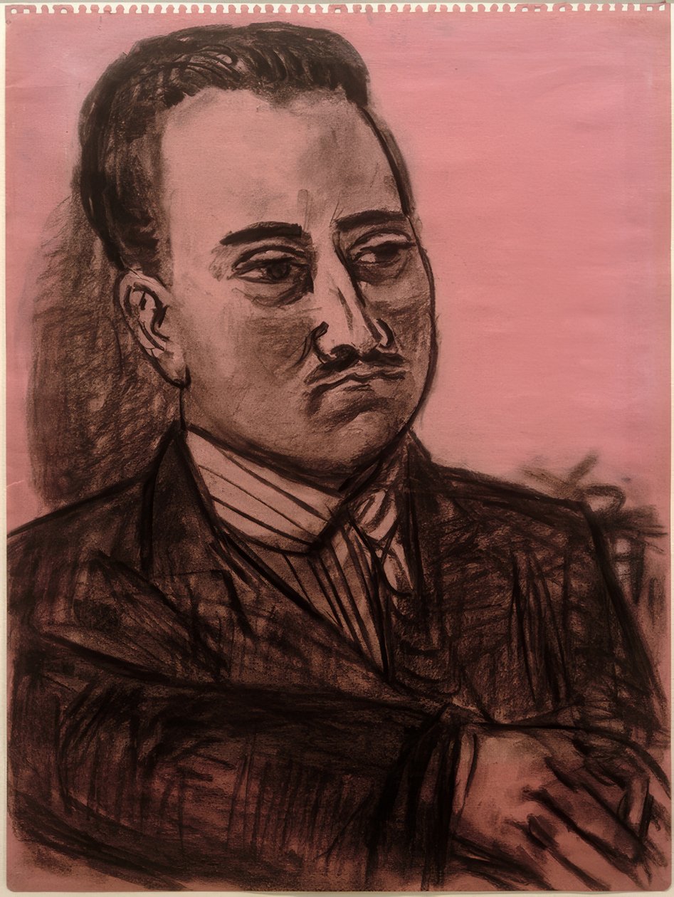 Portret Kenneth E. Hudson door Max Beckmann
