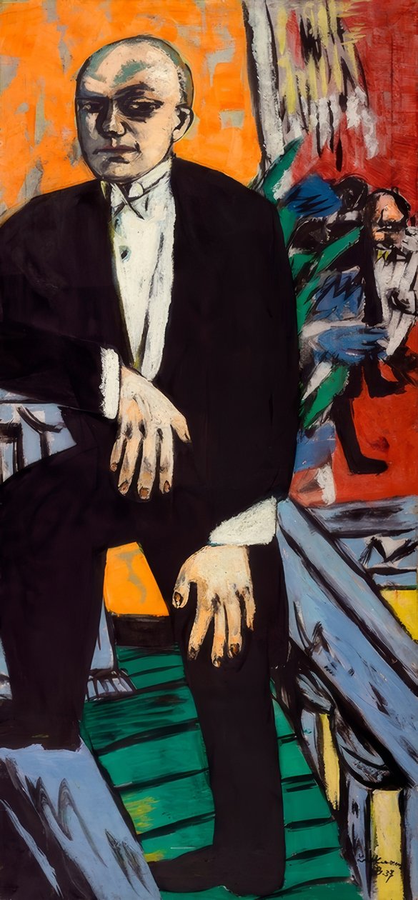 Zelfportret door Max Beckmann