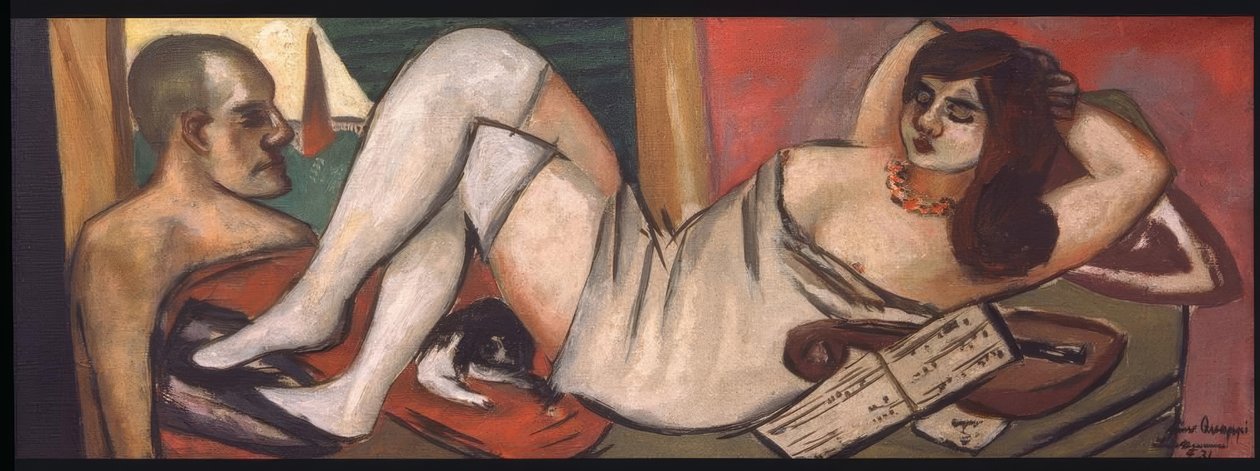 Siësta door Max Beckmann