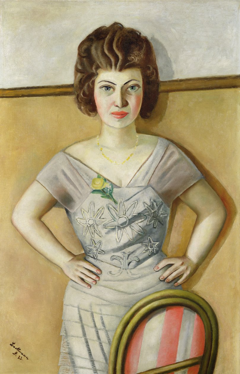 De Roemeense vrouw door Max Beckmann