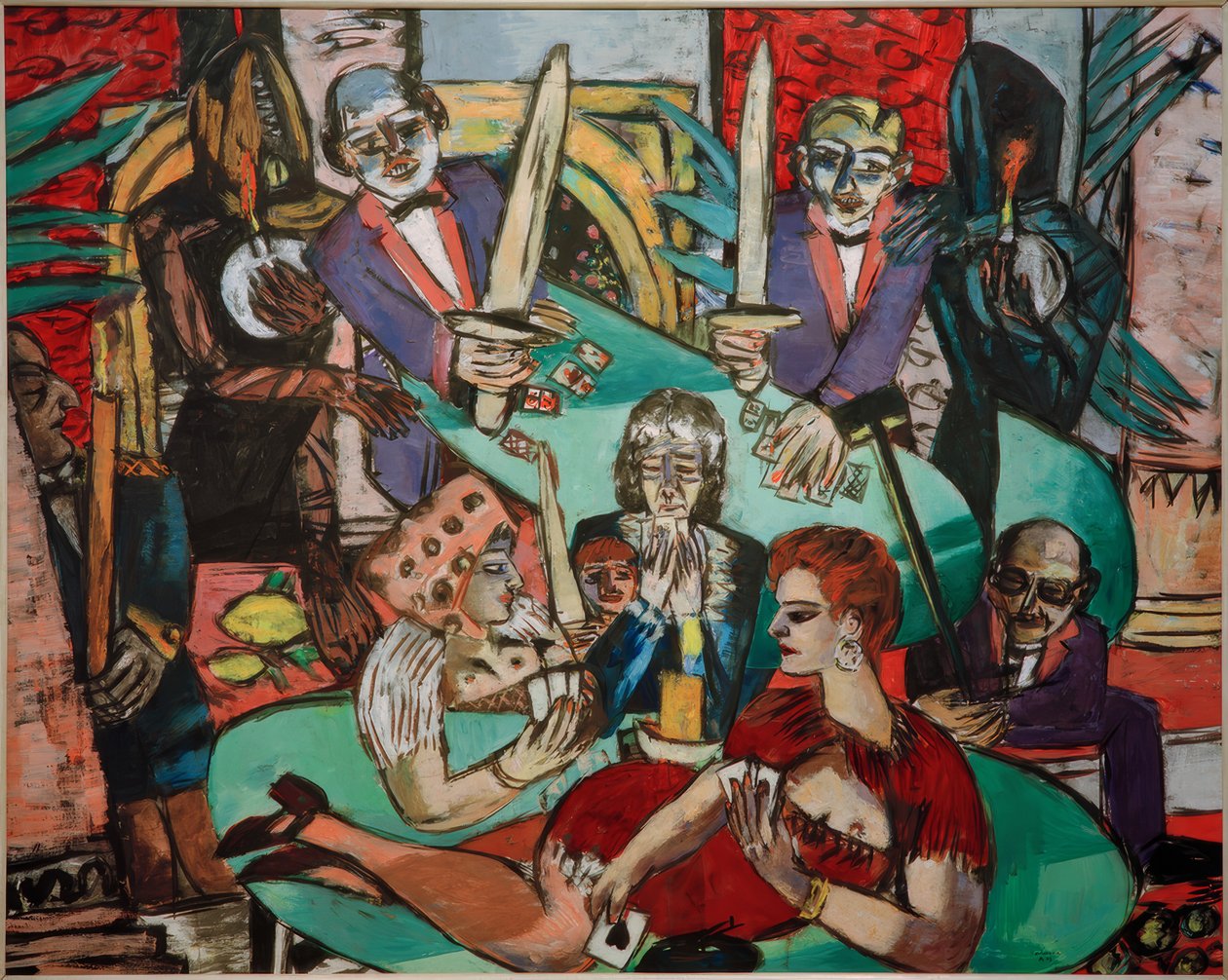 Droom van Monte Carlo door Max Beckmann