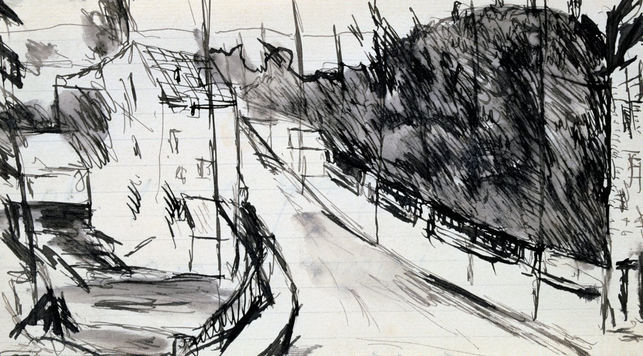 Straat van de Buitenwijken door Max Jacob