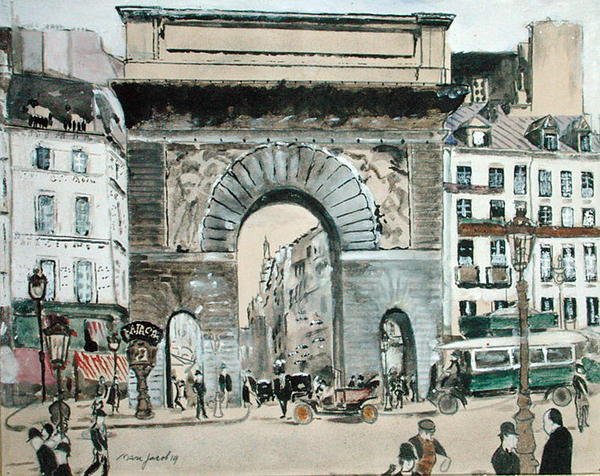 De Porte St. Denis door Max Jacob