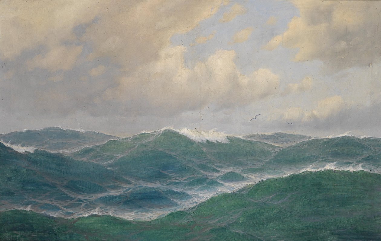 Op volle zee door Max Jensen