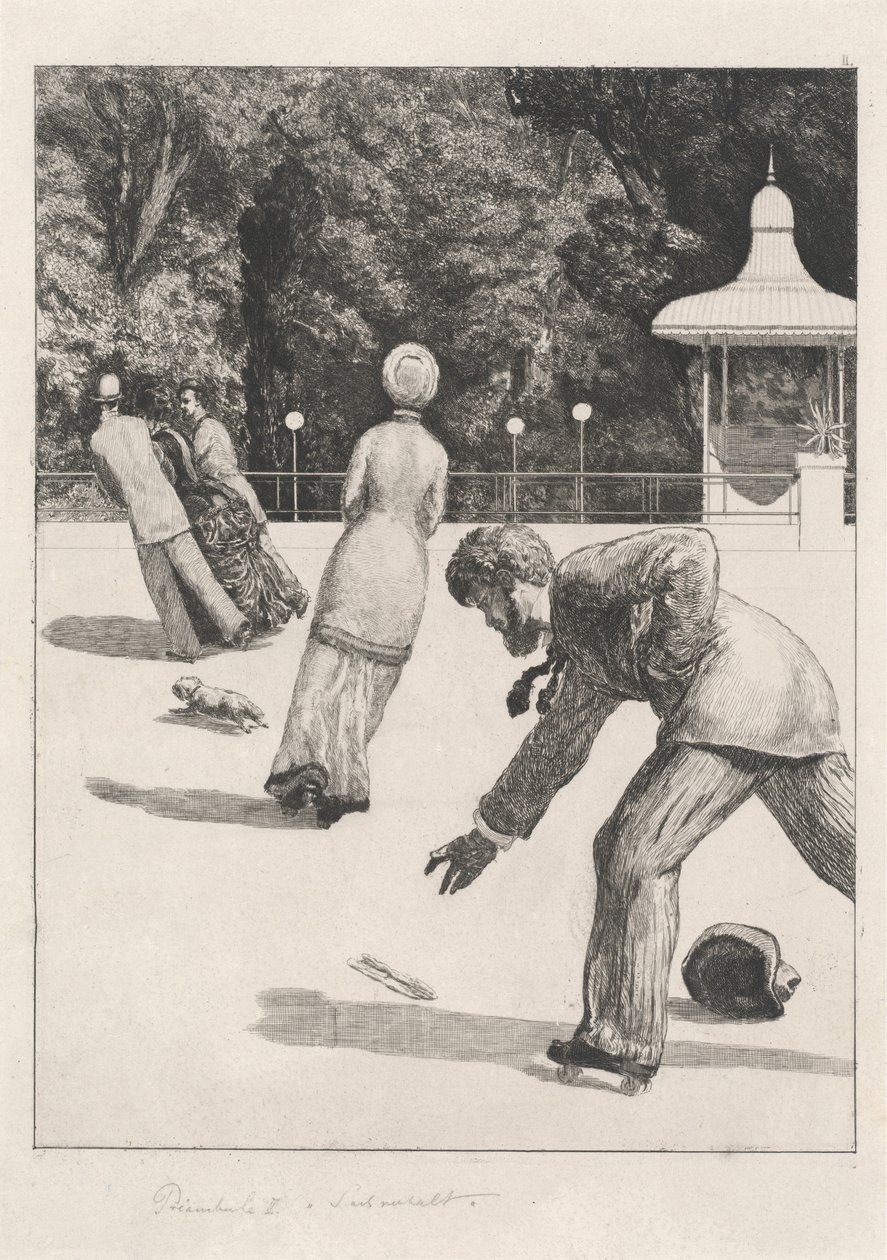 Actie, 1878-1880 door Max Klinger