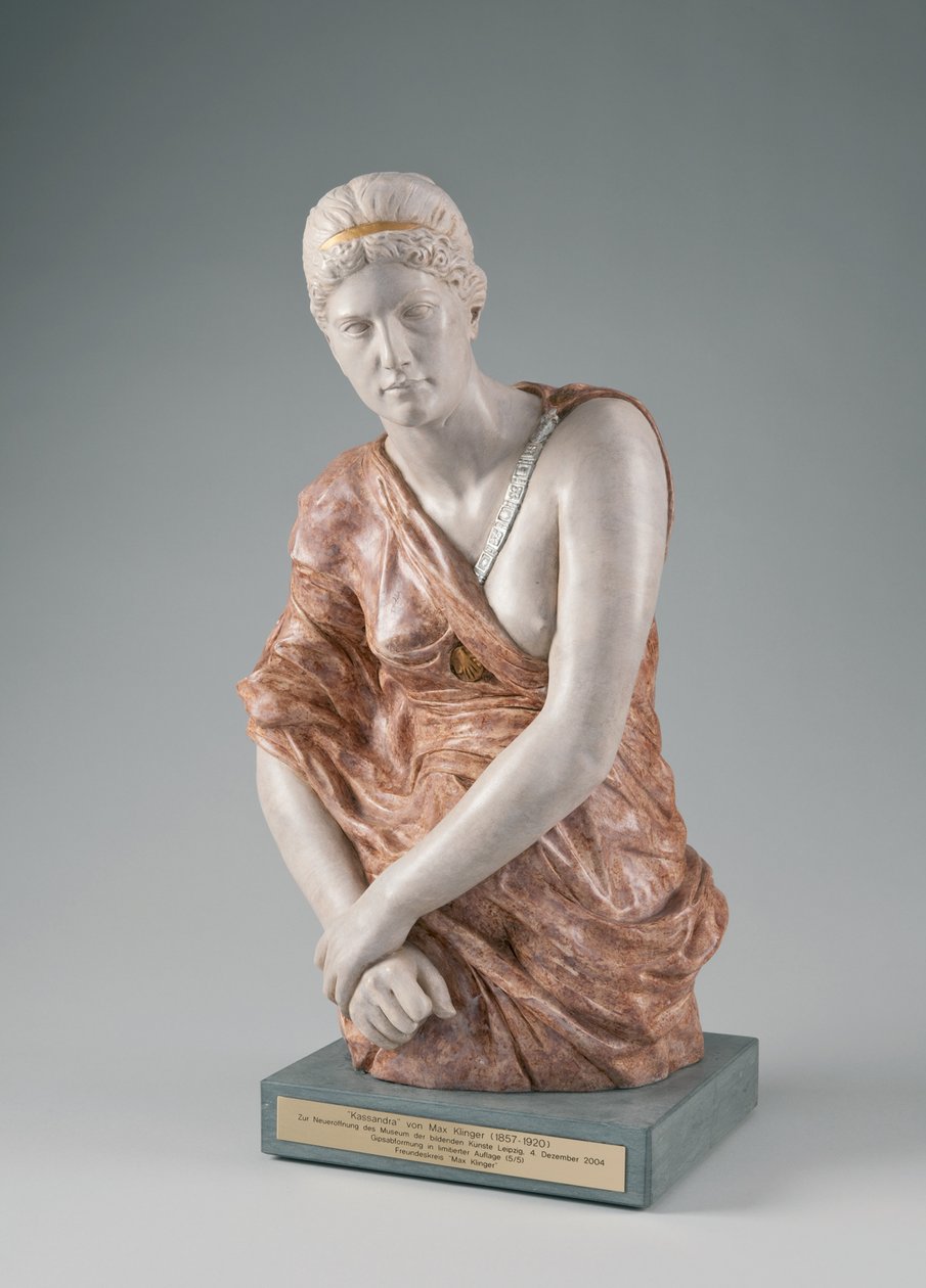 Cassandra, 1903 door Max Klinger