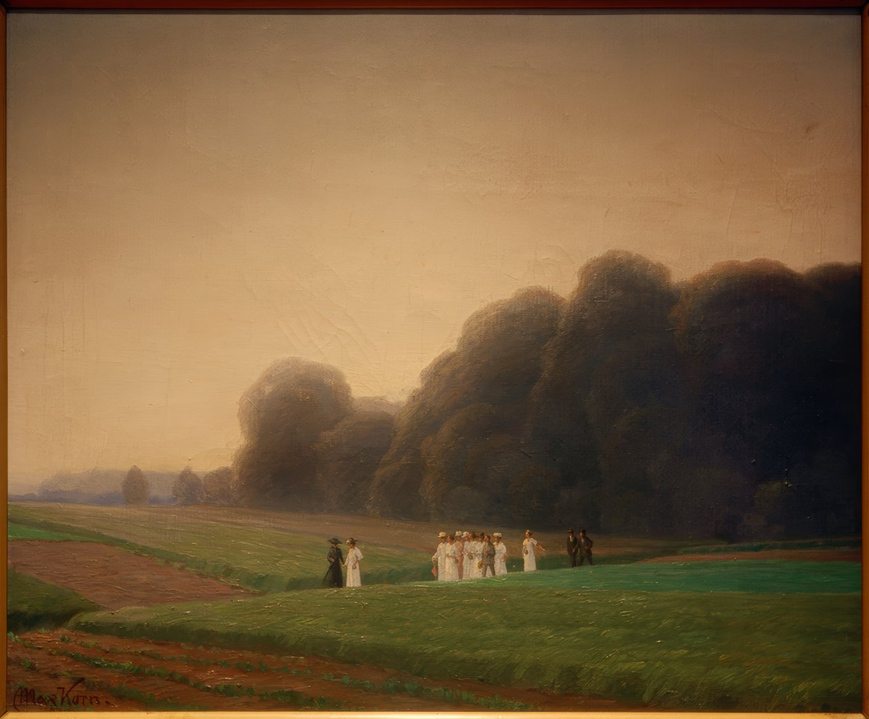 Wandeling bij Dessau-Großkühnau door Max Korn