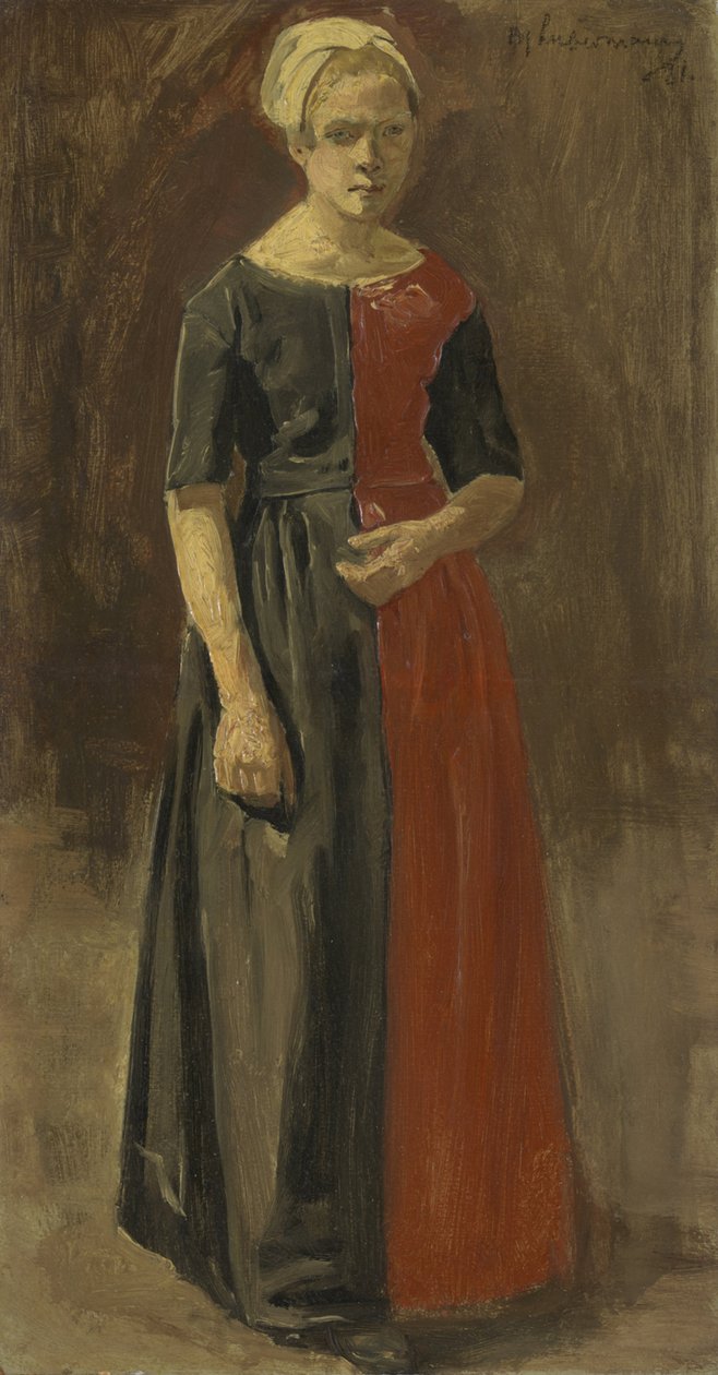 Weeskind uit Amsterdam door Max Liebermann
