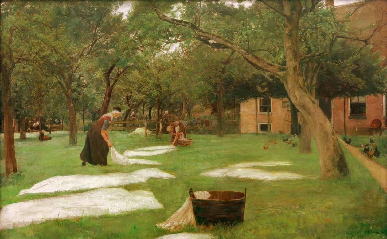 Het grasbleken door Max Liebermann