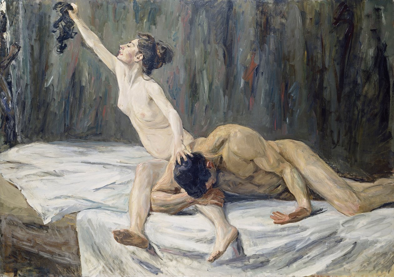 Samson en Delilah, 1902 door Max Liebermann