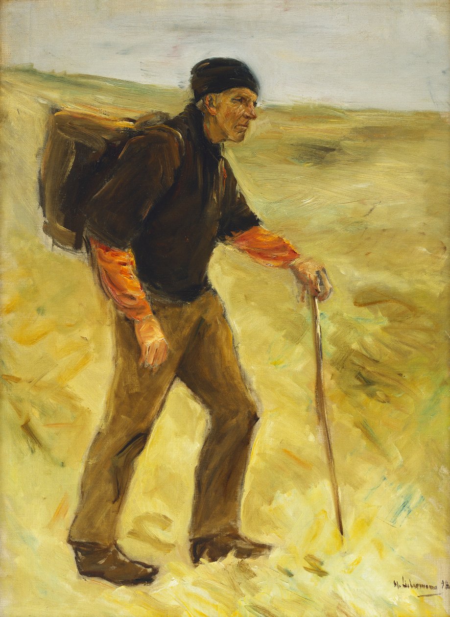Schreitende Boer door Max Liebermann