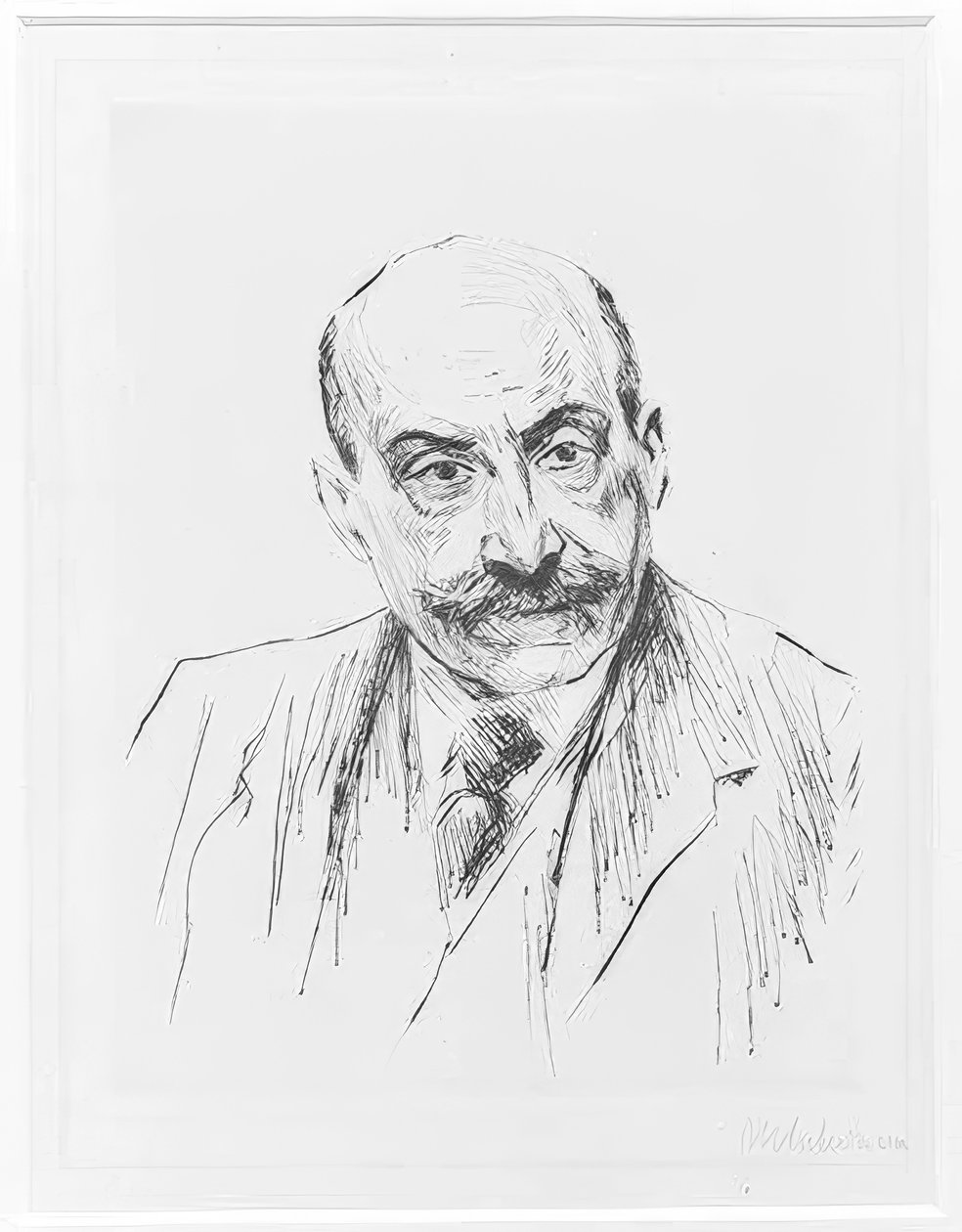 Zelfportret door Max Liebermann
