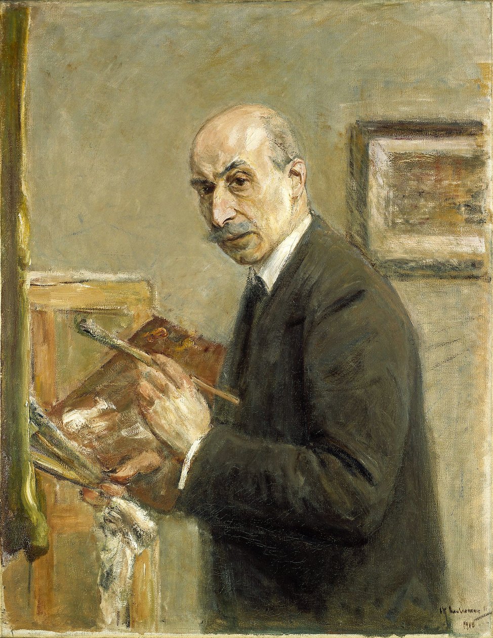 Zelfportret door Max Liebermann