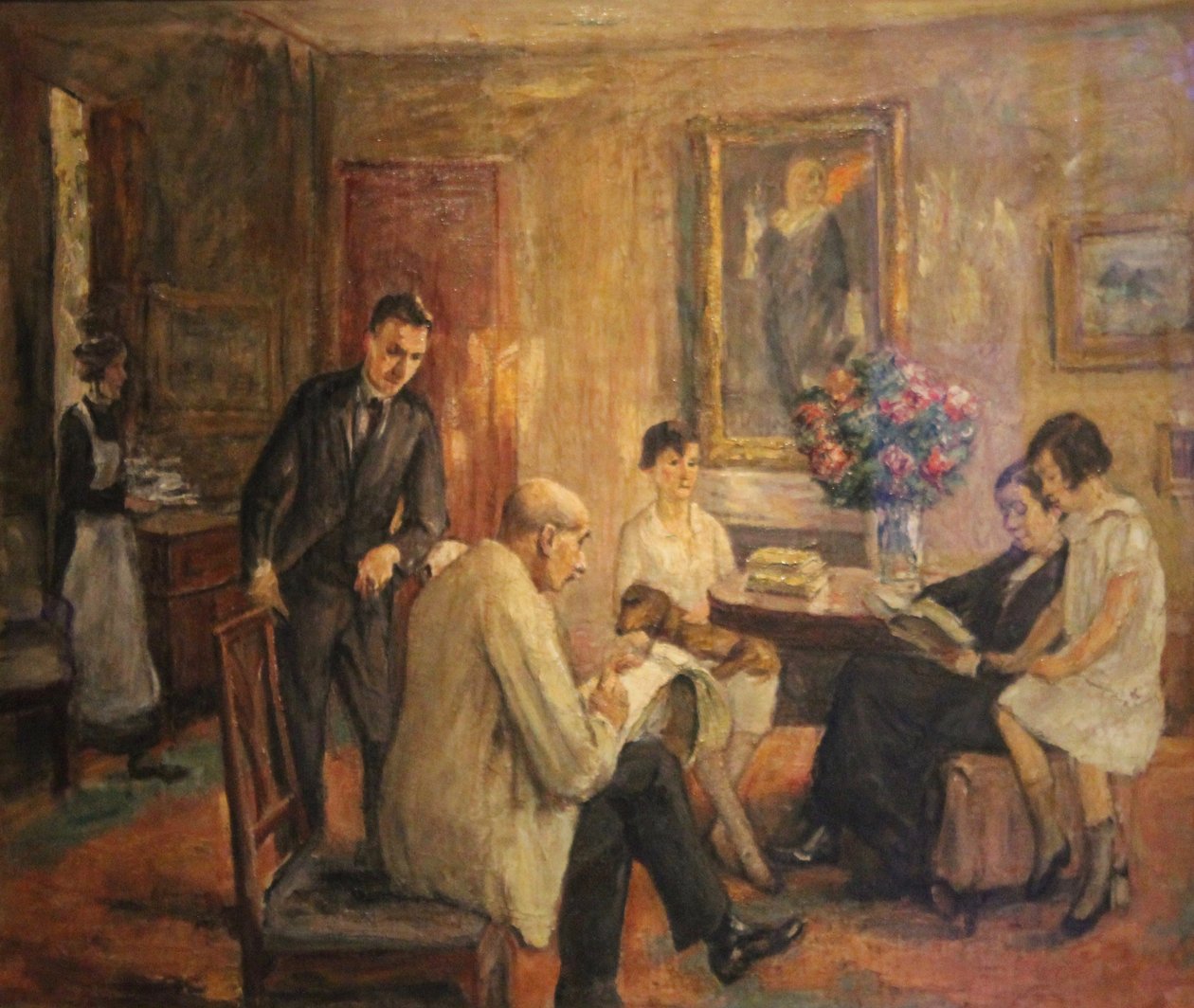 De familie Liebermann door Max Liebermann