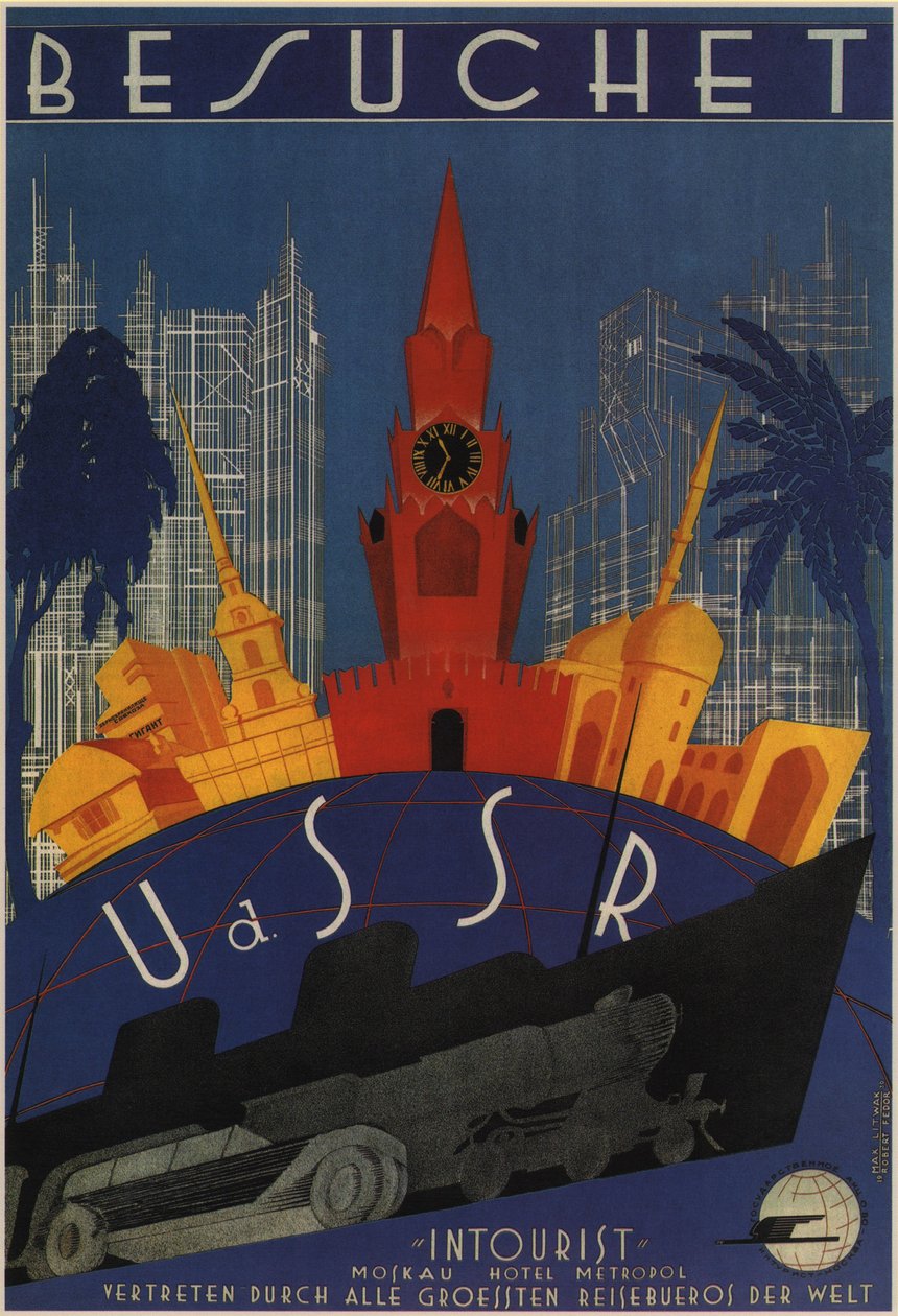 Bezoek aan de USSR door Max Litvak