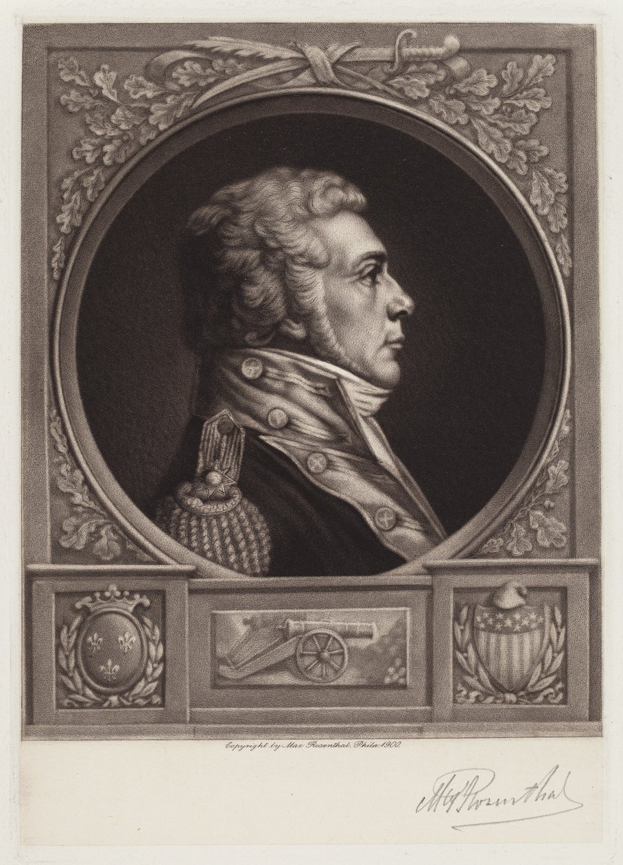 Louis, Chevalier de Toussard door Max Rosenthal
